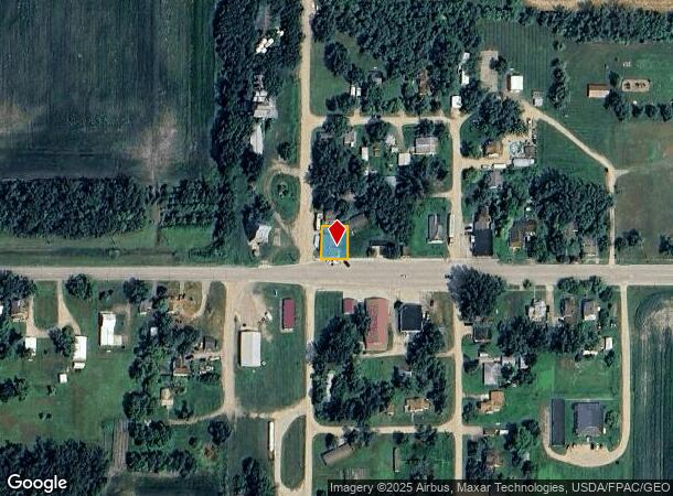 210 Main Ave, Borup, MN Parcel Map