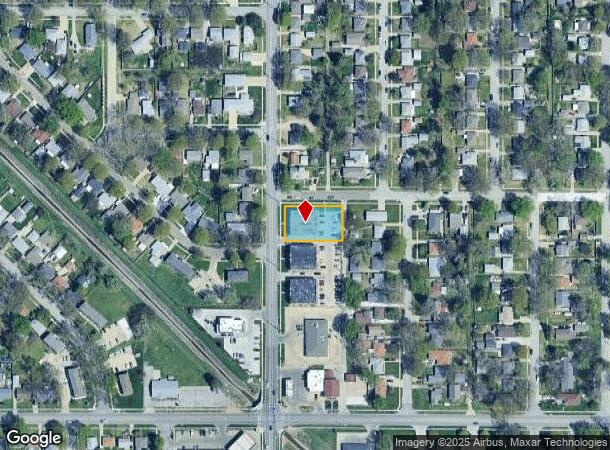 1648 N 56Th St, Lincoln, NE Parcel Map