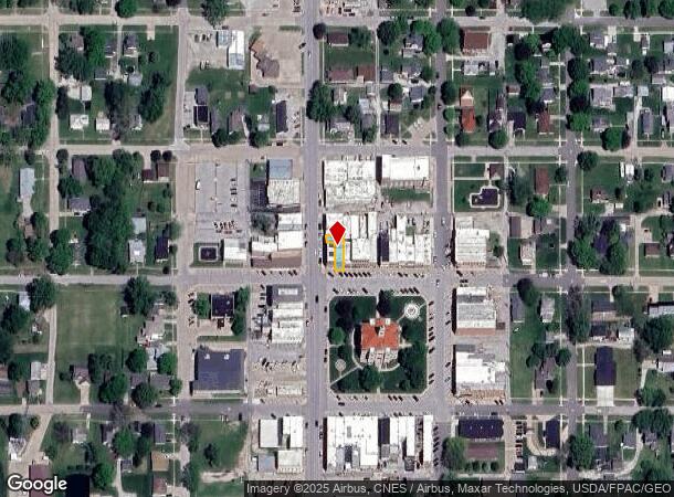 102 E Washington St, Sigourney, IA Parcel Map