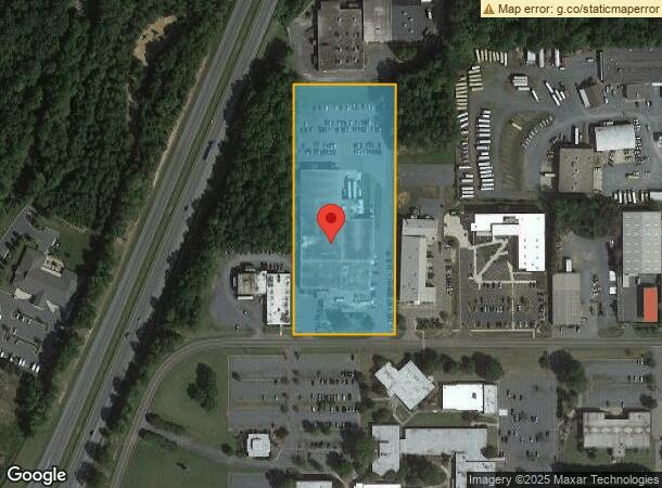  718 Industrial Park Ave, Asheboro, NC Parcel Map