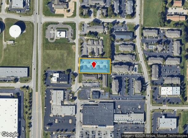  2842 S Meadowbrook Ave, Springfield, MO Parcel Map