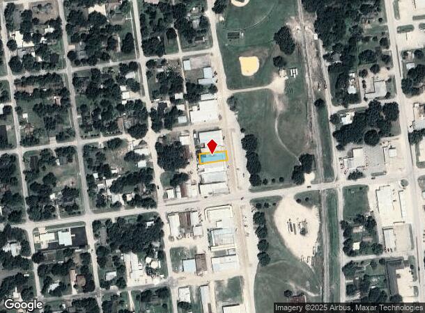  113 N Main, Moulton, TX Parcel Map