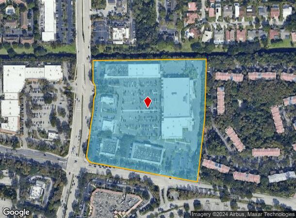  1201 N University Dr, Coral Springs, FL Parcel Map