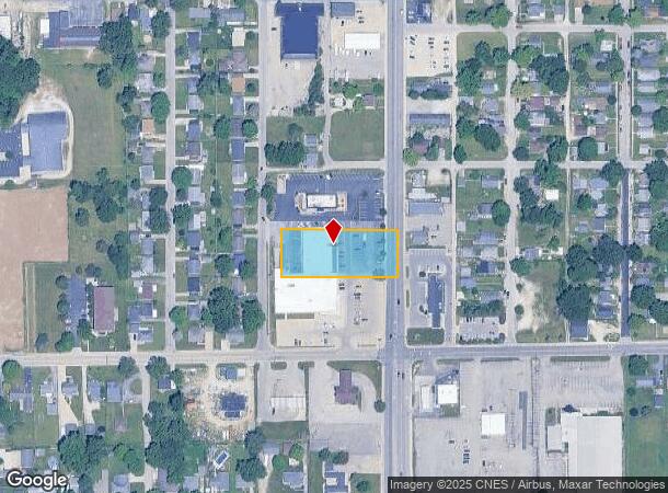  3205-3221 S Madison St, Muncie, IN Parcel Map