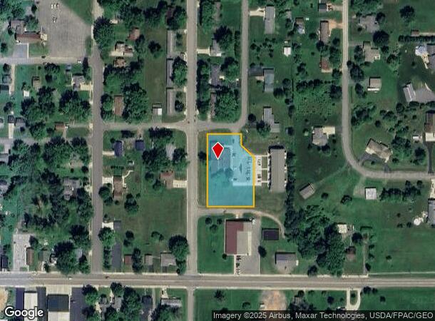 6934 Hillcrest Ave, Rudolph, WI Parcel Map