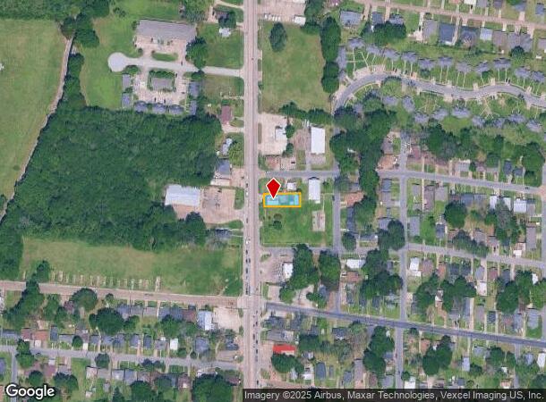  906 N University Ave, Lafayette, LA Parcel Map