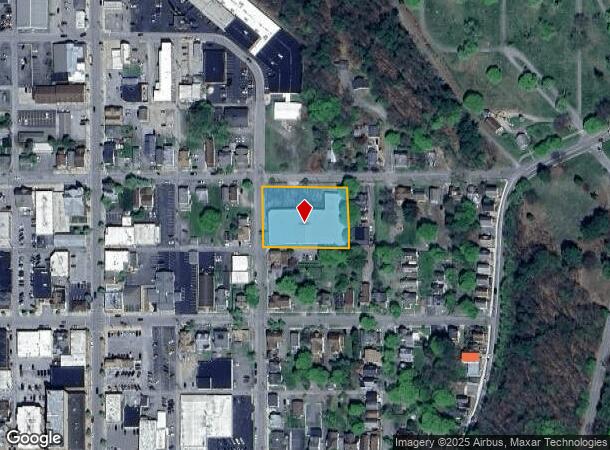 119 N 4Th St, Clearfield, PA Parcel Map