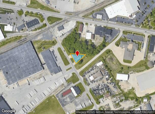 914 Kingsbury St, Maumee, OH Parcel Map