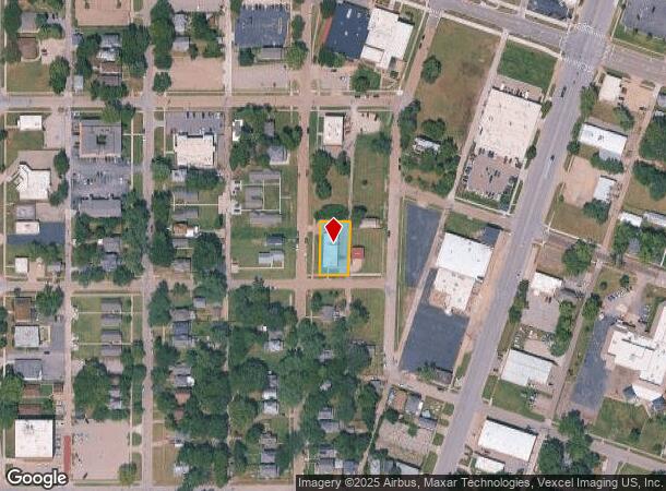 214 Sw 14Th St, Topeka, KS Parcel Map