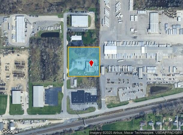 825 Capital Commons Dr, Toledo, OH Parcel Map