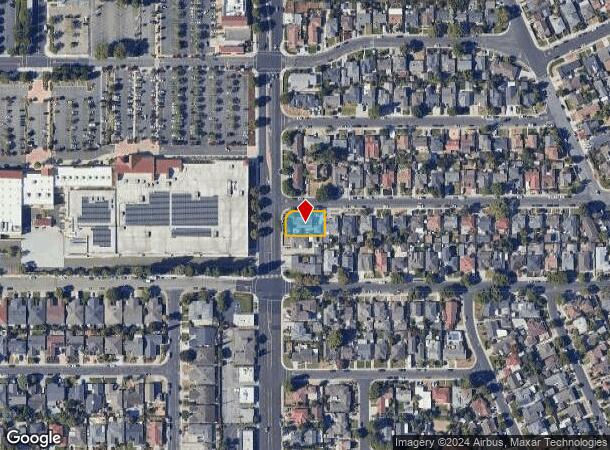  1888 Catherine St, Santa Clara, CA Parcel Map