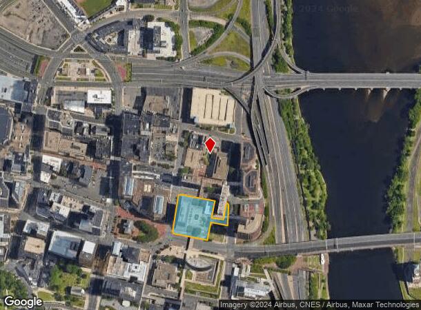  100 Constitution Plz, Hartford, CT Parcel Map