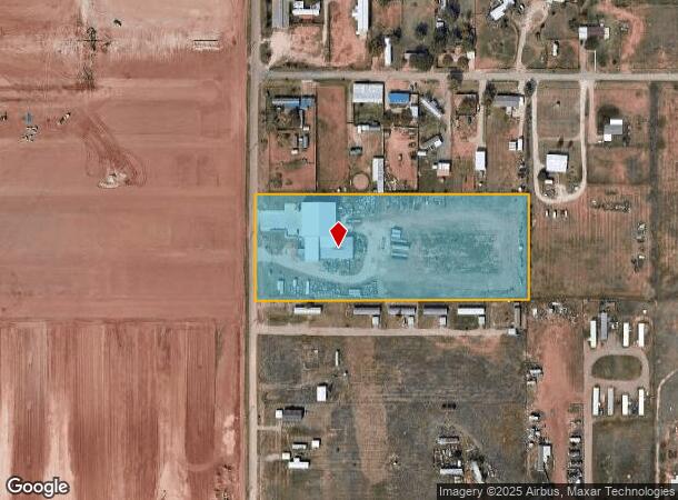  14307 Avenue P, Lubbock, TX Parcel Map