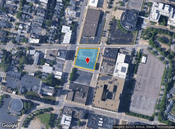  821 Main St, Buffalo, NY Parcel Map