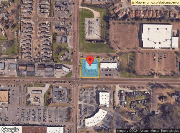  1022-1042 Goodman Rd E, Southaven, MS Parcel Map