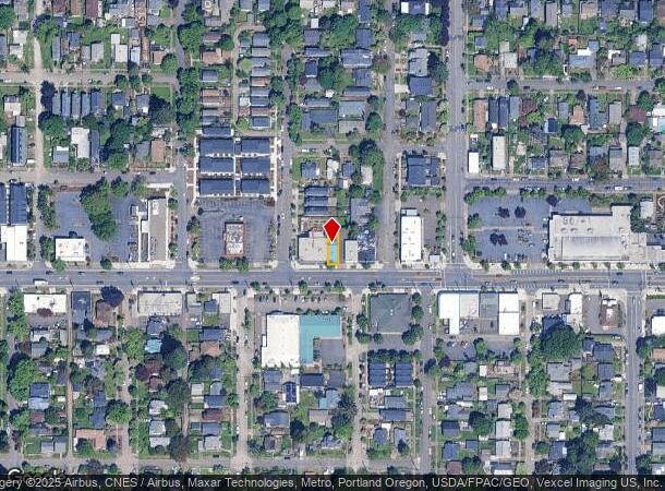  3121 N Lombard St, Portland, OR Parcel Map