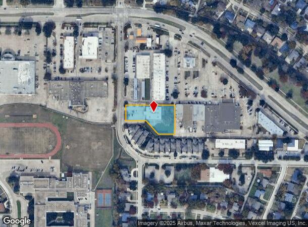  1960 Nantucket Dr, Richardson, TX Parcel Map