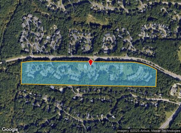 100 Westover Hills Dr, Cary, NC Parcel Map