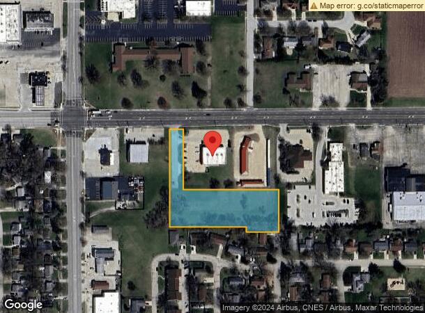  1420 E Grove Ave, Rantoul, IL Parcel Map