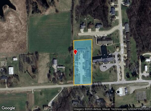 820 Springer Ave, Columbus Junction, IA Parcel Map