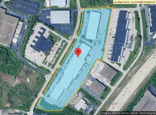  2701 Fortune Cir E, Indianapolis, IN Parcel Map