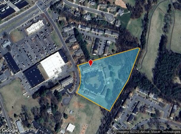 501 Meadowbrook Dr, Culpeper, VA Parcel Map
