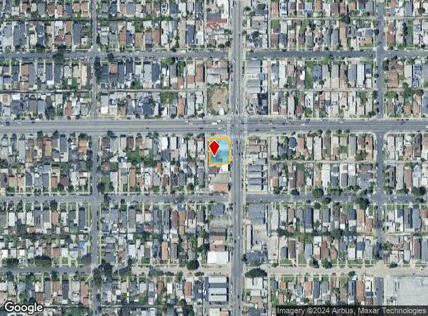  10007 S San Pedro St, Los Angeles, CA Parcel Map