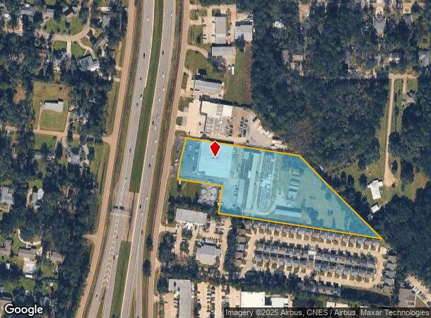 190 E Highway Service Rd, Covington, LA Parcel Map