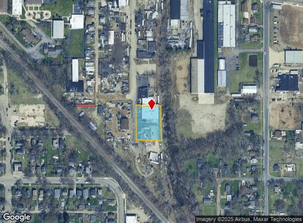  1303 Fulford St, Kalamazoo, MI Parcel Map