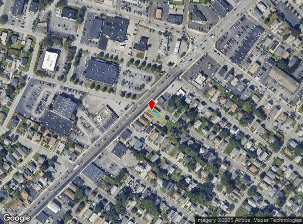 696 Reservoir Ave, Cranston, RI Parcel Map