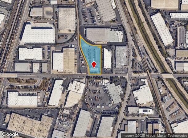 2727 E Del Amo Blvd, Compton, CA Parcel Map