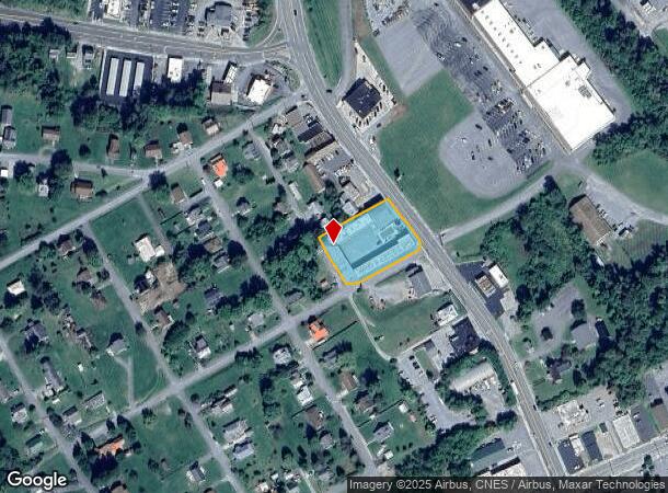 401 N Main St, Pearisburg, VA Parcel Map