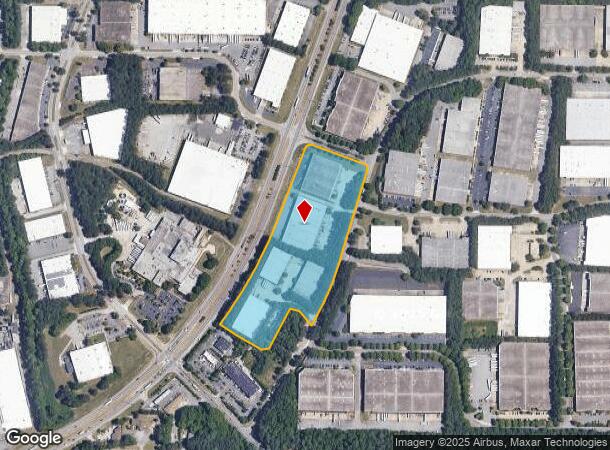  5550 Fulton Industrial Blvd Sw, Atlanta, GA Parcel Map