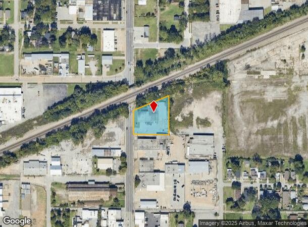  61 N Peoria Ave, Tulsa, OK Parcel Map