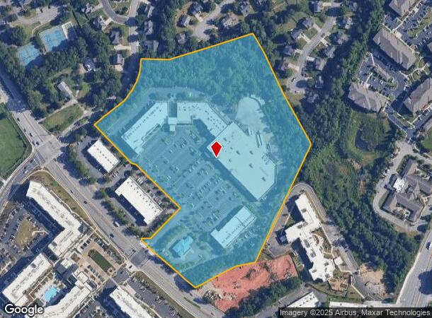  1291 Old Peachtree Rd Nw, Suwanee, GA Parcel Map