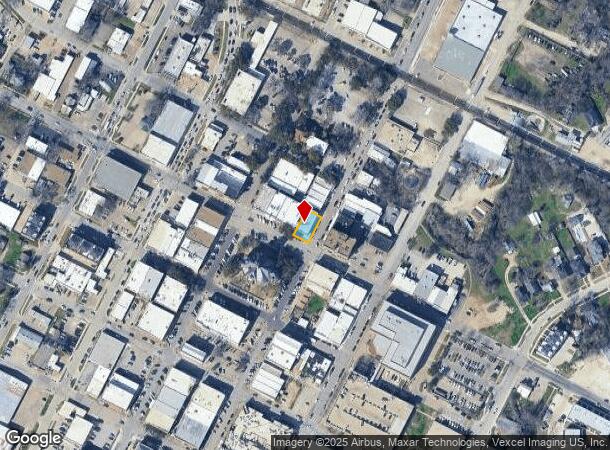  100 W Main St, Waxahachie, TX Parcel Map