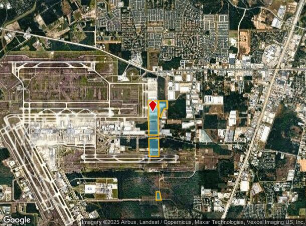  18705 Lee Rd, Humble, TX Parcel Map