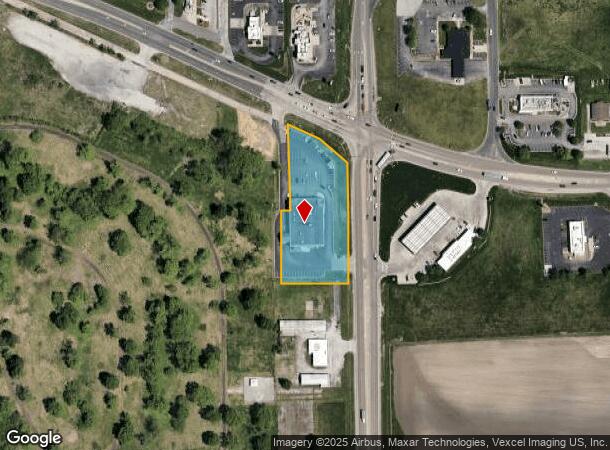  172 E Airport Rd, East Alton, IL Parcel Map