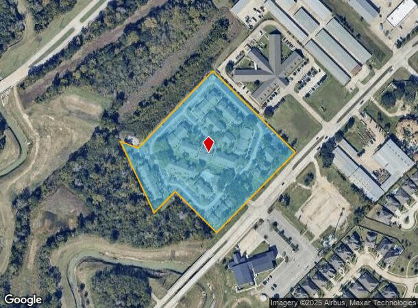  1550 Katy Flewellen Rd, Katy, TX Parcel Map