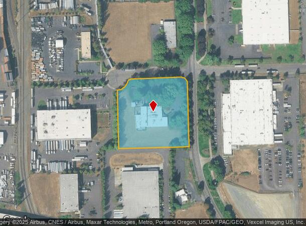9222 N Harborgate St, Portland, OR Parcel Map