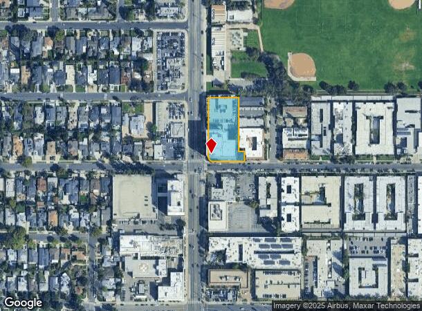5000 Van Nuys Blvd, Sherman Oaks, CA Parcel Map