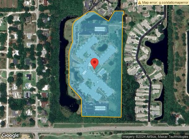  1700 Waterford Dr, Vero Beach, FL Parcel Map