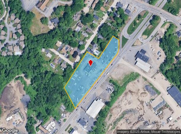  126 Sw Cutoff, Worcester, MA Parcel Map