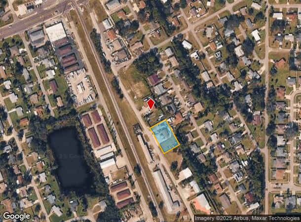 1927 Guava Dr, Edgewater, FL Parcel Map