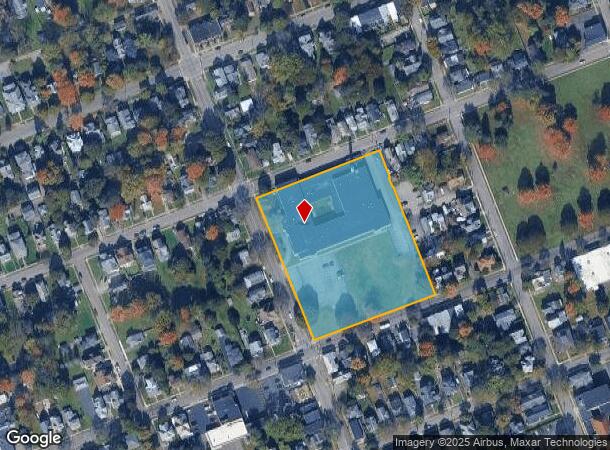 414 Davis St, Elmira, NY Parcel Map