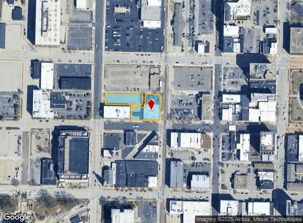 227 E Adams St, Springfield, IL Parcel Map