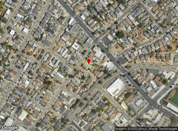  1806 41St Ave, Oakland, CA Parcel Map