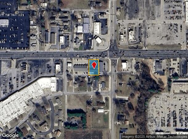  1416 E Tipton St, Seymour, IN Parcel Map