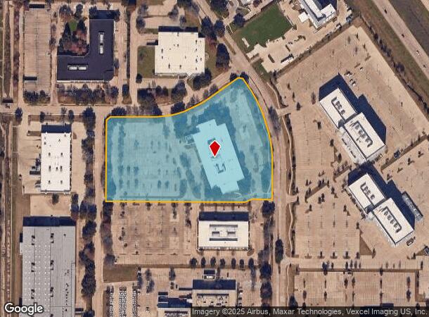 4800 Regent Blvd, Irving, TX Parcel Map