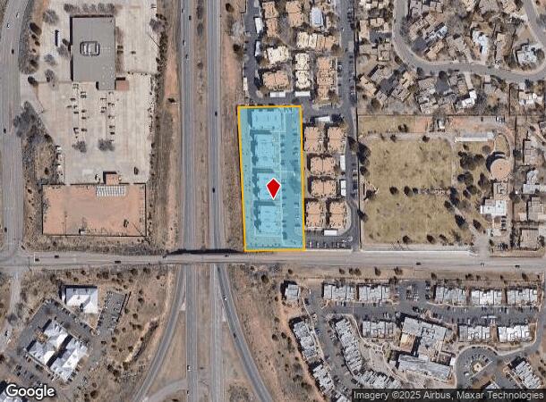  543 Rodeo Rd, Santa Fe, NM Parcel Map